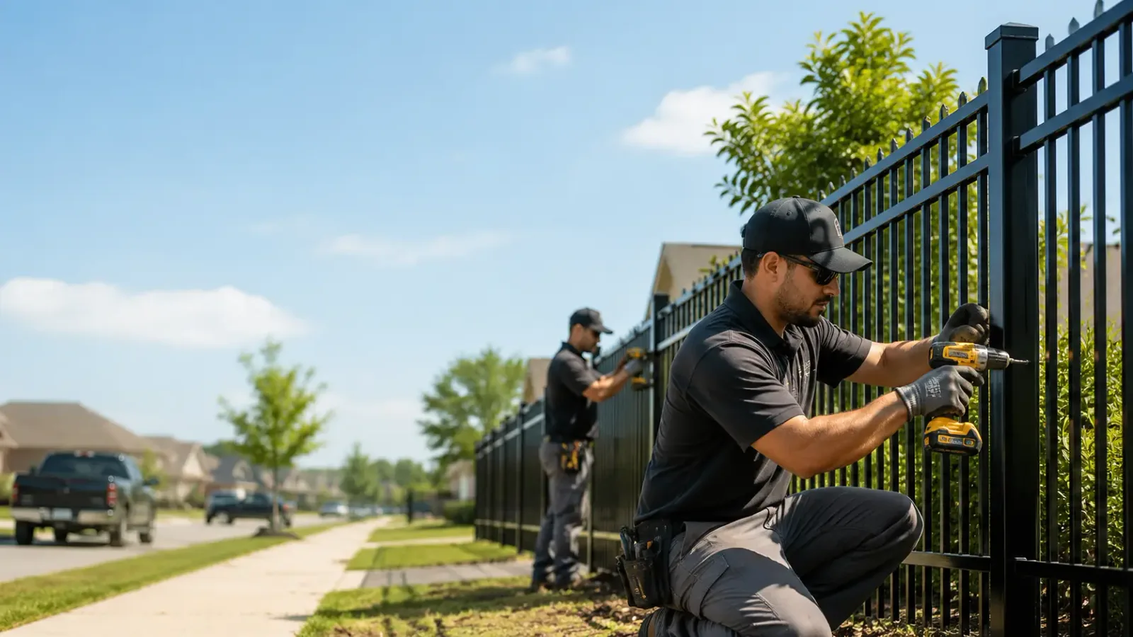 Metal Fence Installation in Conway, SC